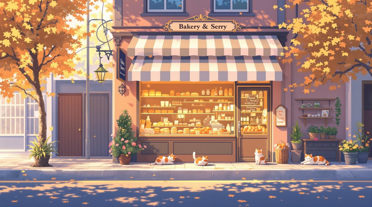 番茄段剧治愈动画作品《面包店的温暖》 - 温情日常